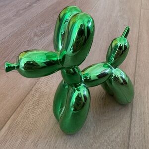 Balloon Dog Statue Deco Small Animal Figurines Accent Home